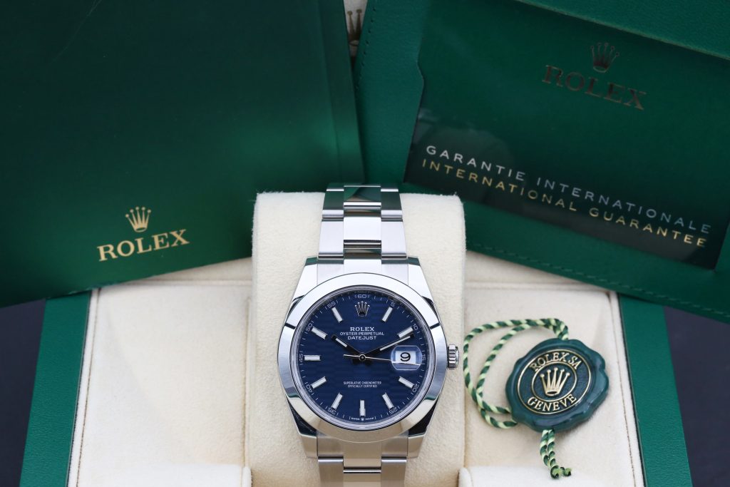 Rolex 126300 Blue DATEJUST 41mm 2023