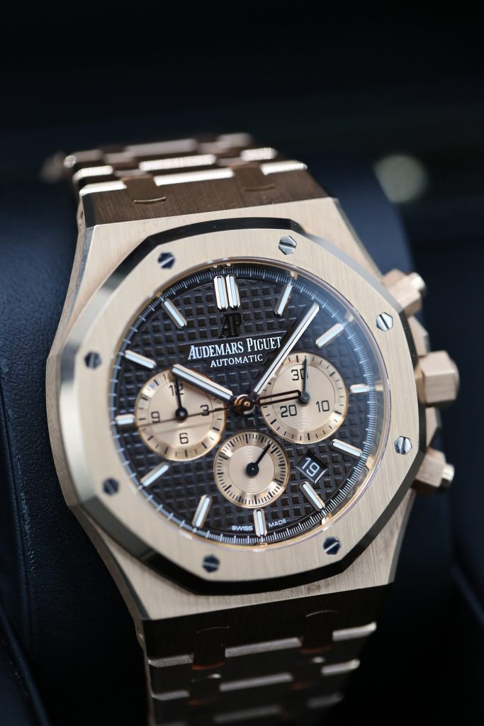 Audemars Piguet 26331OR.OO.D821CR.01 Chocolate ROYAL OAK  41mm 2018
