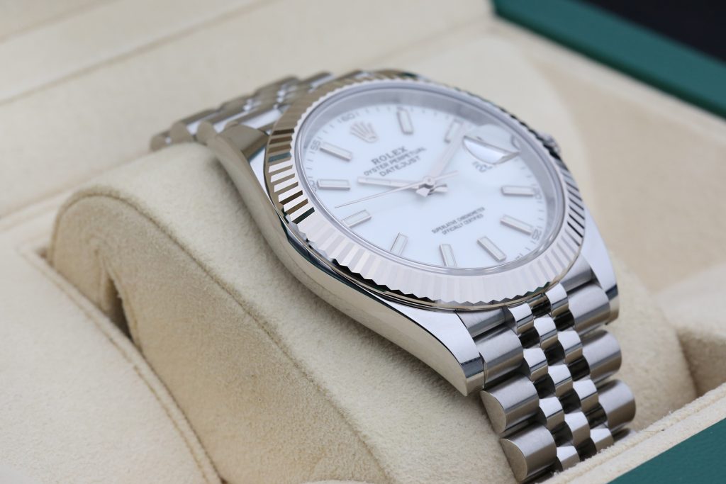 Rolex 126334 White Index DATEJUST 41mm 2024