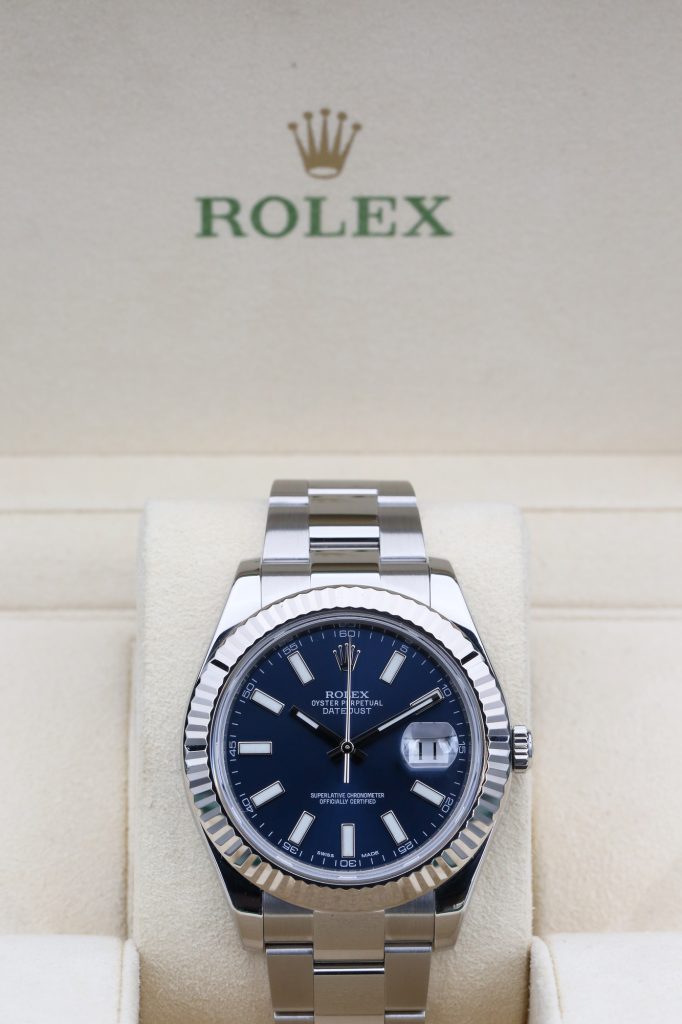 Rolex 116334 Blue DATEJUST II 41mm 2017