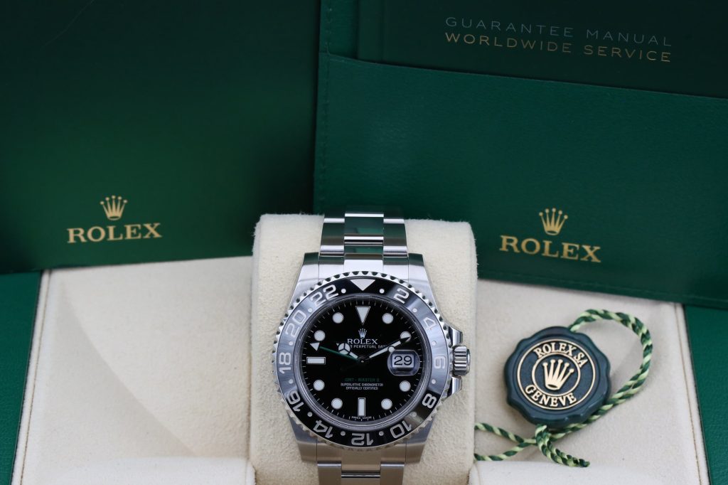 Rolex 116710LN Black GMT-MASTER II 40mm 2012
