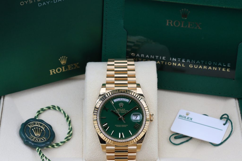 Rolex 228238 Green DAY-DATE 40mm 2024