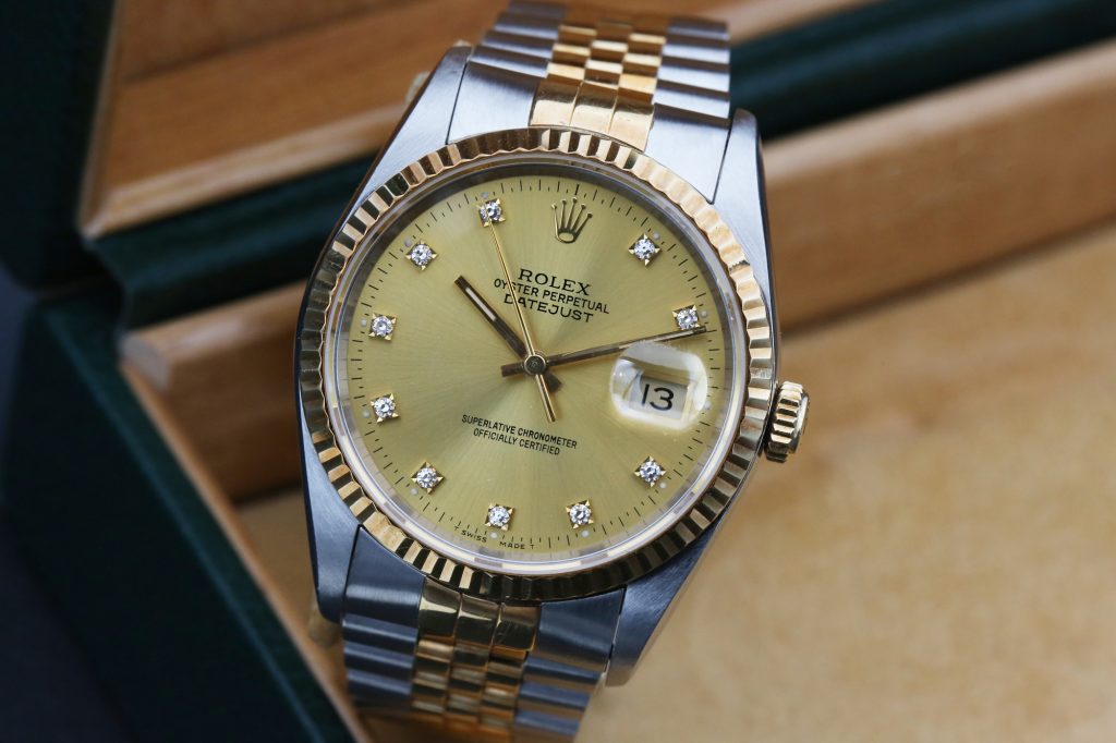 Rolex Datejust Champagne 16233 36mm 1993