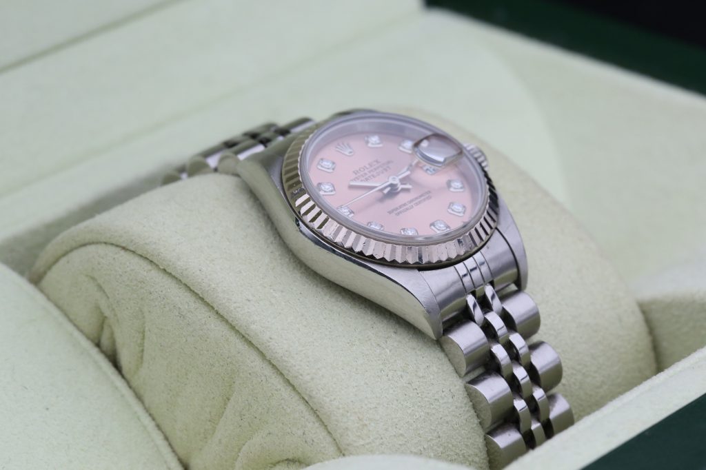 Rolex 79174 Salmon Diamond DATEJUST 26mm 2004