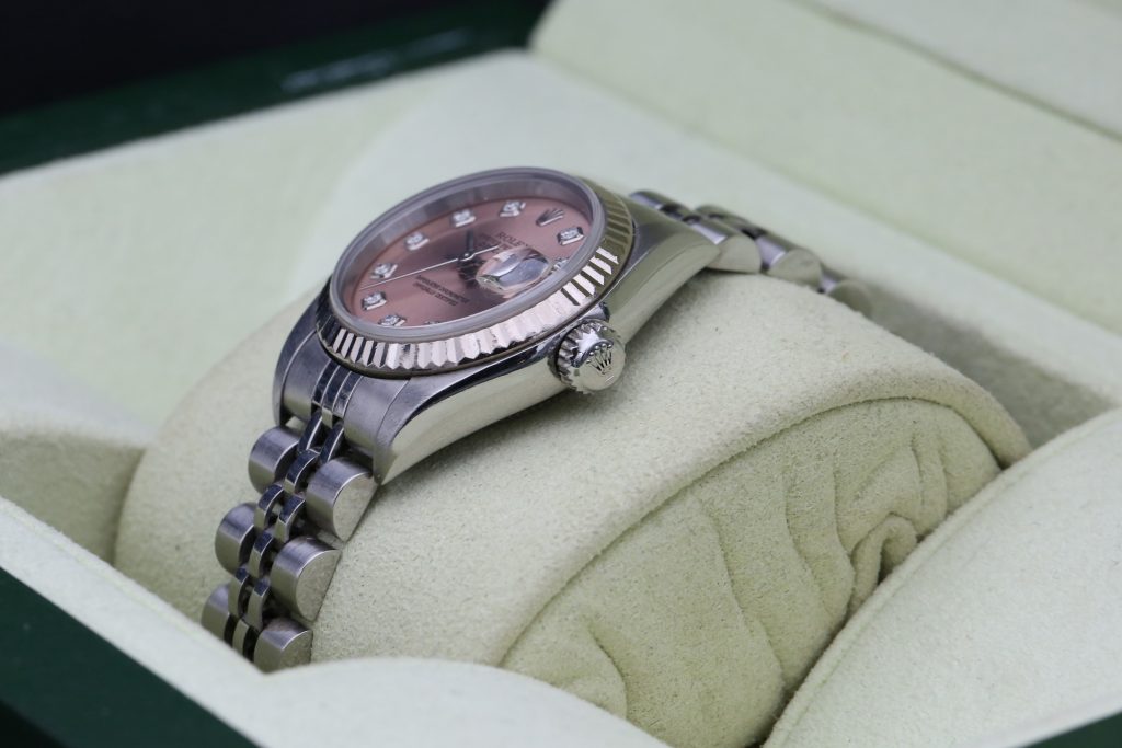 Rolex 79174 Salmon Diamond DATEJUST 26mm 2004
