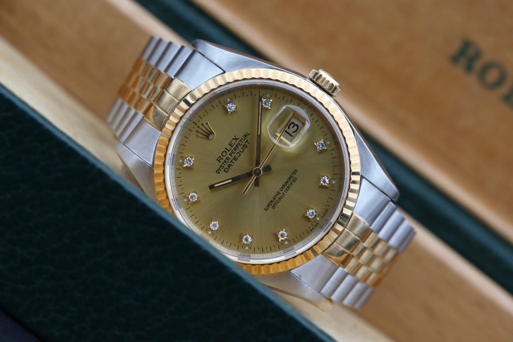 Rolex Datejust Champagne 16233 36mm 1993