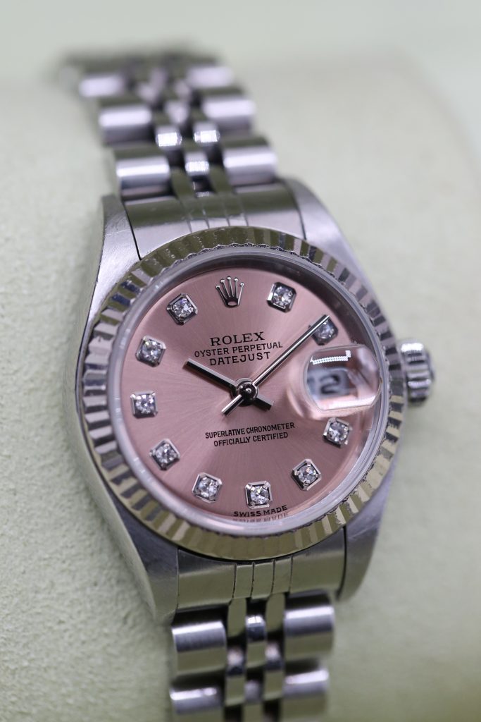 Rolex 79174 Salmon Diamond DATEJUST 26mm 2004