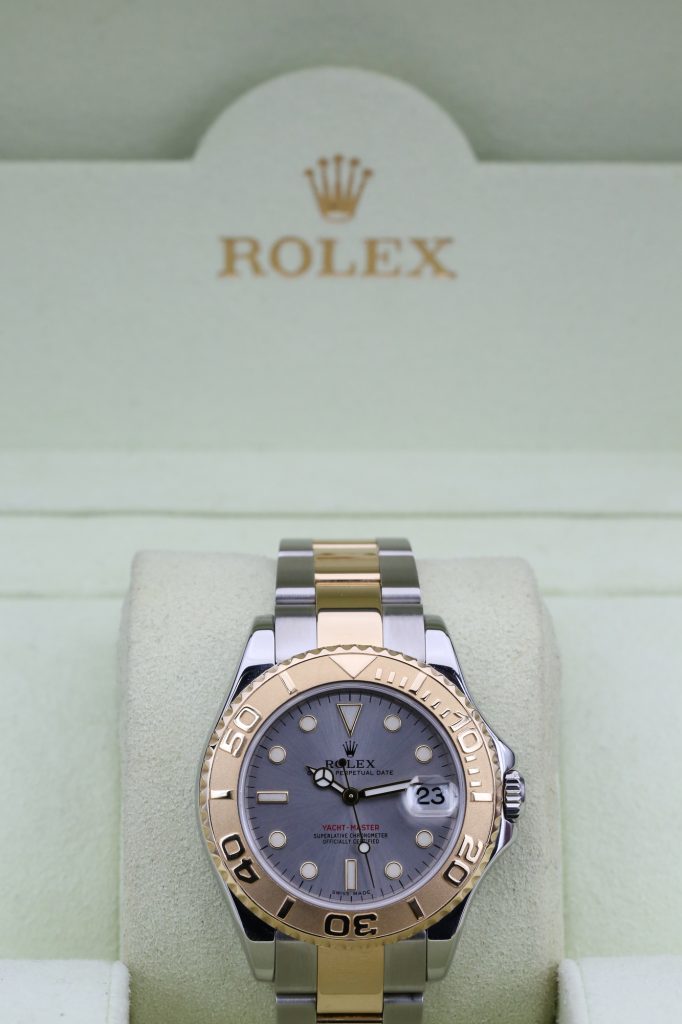Rolex 168623 Rhodium YACHTMASTER  35mm 2004