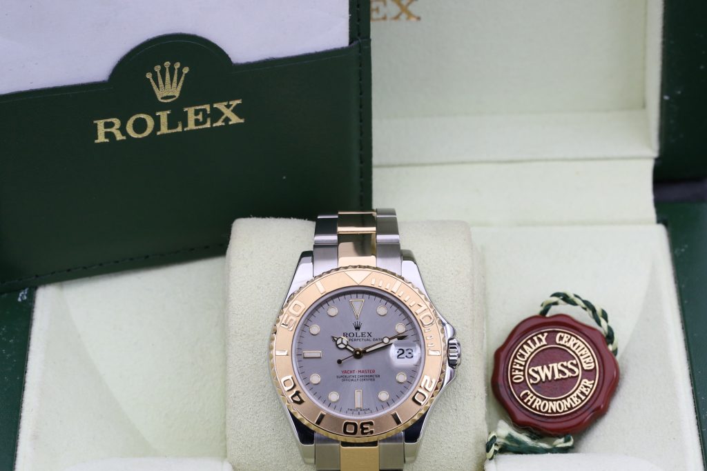 Rolex 168623 Rhodium YACHTMASTER  35mm 2004