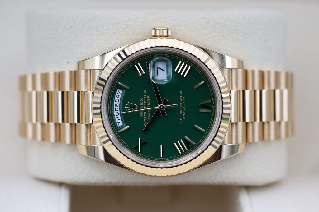 Rolex 228238 Green DAY-DATE 40mm 2024