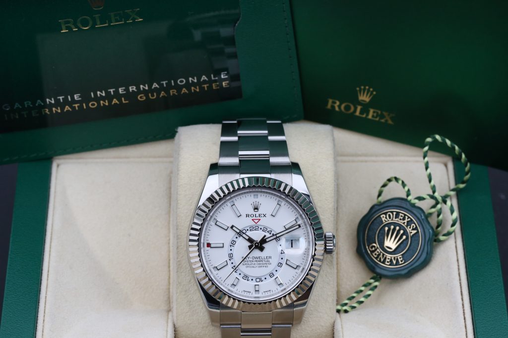 Rolex 326934 White SKYDWELLER 42mm 2020