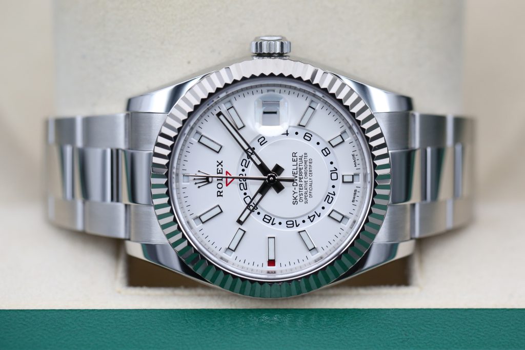 Rolex 326934 White SKYDWELLER 42mm 2020