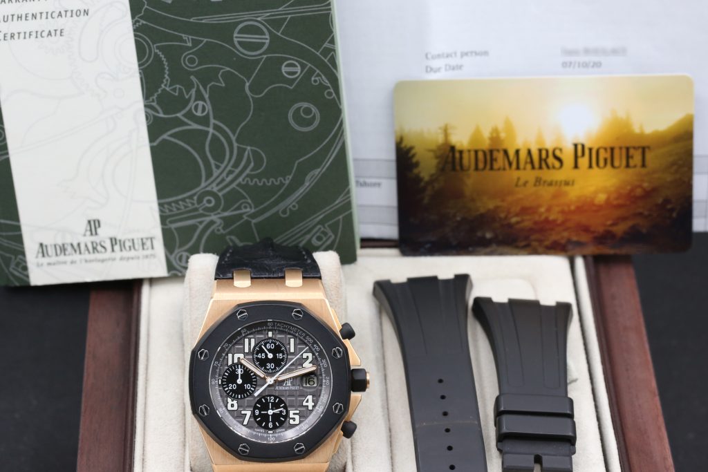 Audemars Piguet 25940OK.OO.D002CA.01A Black Chronograph ROYAL OAK OFFSHORE  42mm 2011
