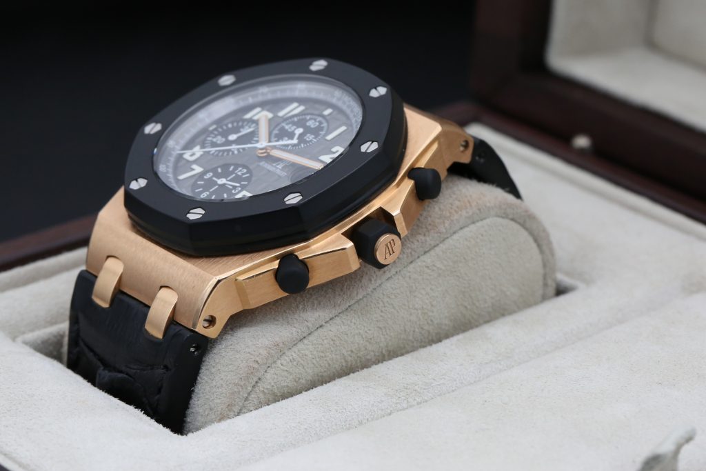 Audemars Piguet 25940OK.OO.D002CA.01A Black Chronograph ROYAL OAK OFFSHORE  42mm 2011