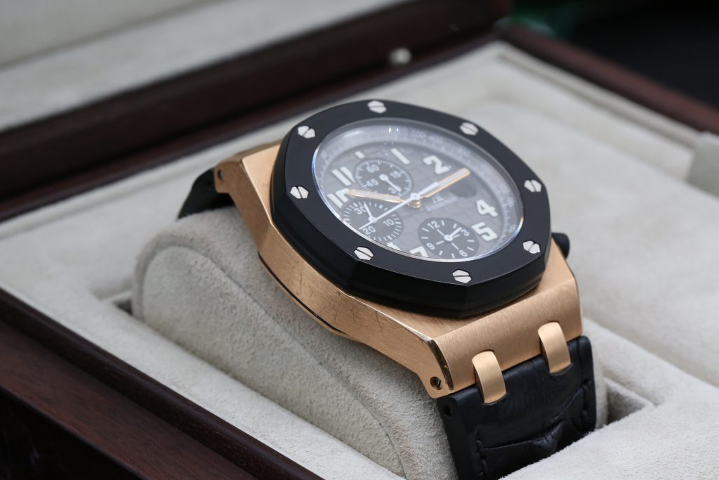 Audemars Piguet 25940OK.OO.D002CA.01A Black Chronograph ROYAL OAK OFFSHORE  42mm 2011