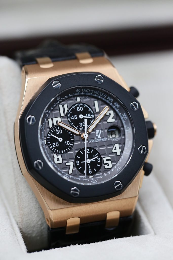 Audemars Piguet 25940OK.OO.D002CA.01A Black Chronograph ROYAL OAK OFFSHORE  42mm 2011