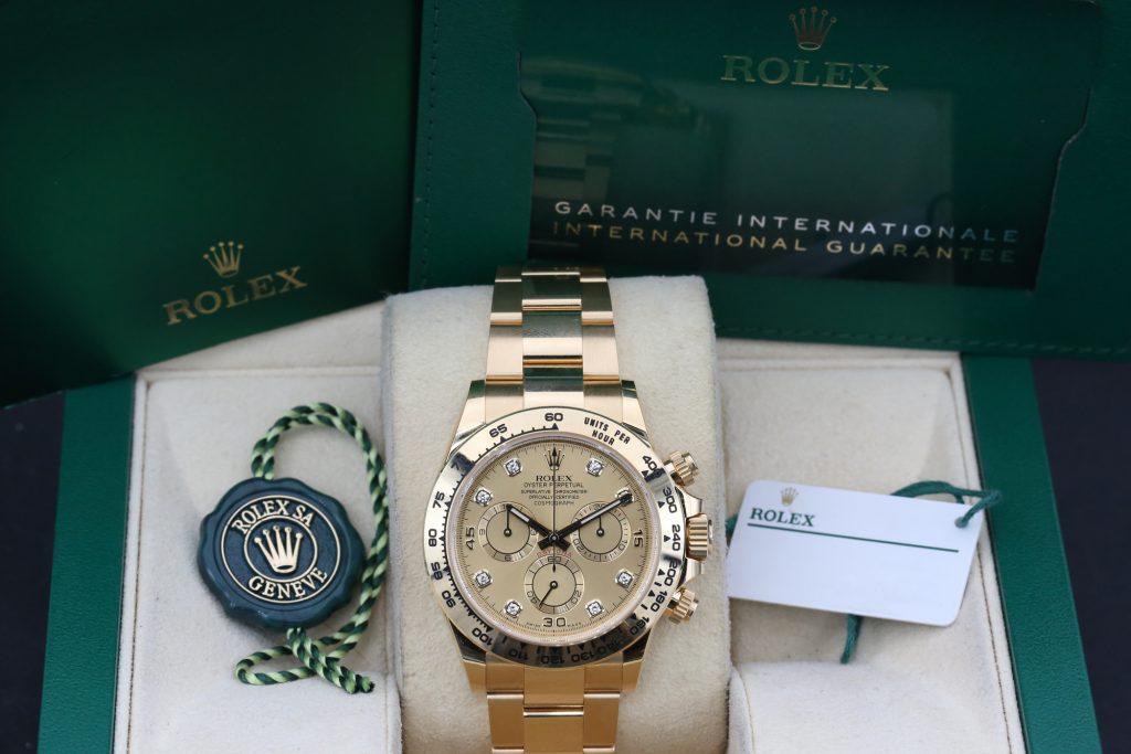 Rolex 116508 Champange Diamond DAYTONA 40mm 2022
