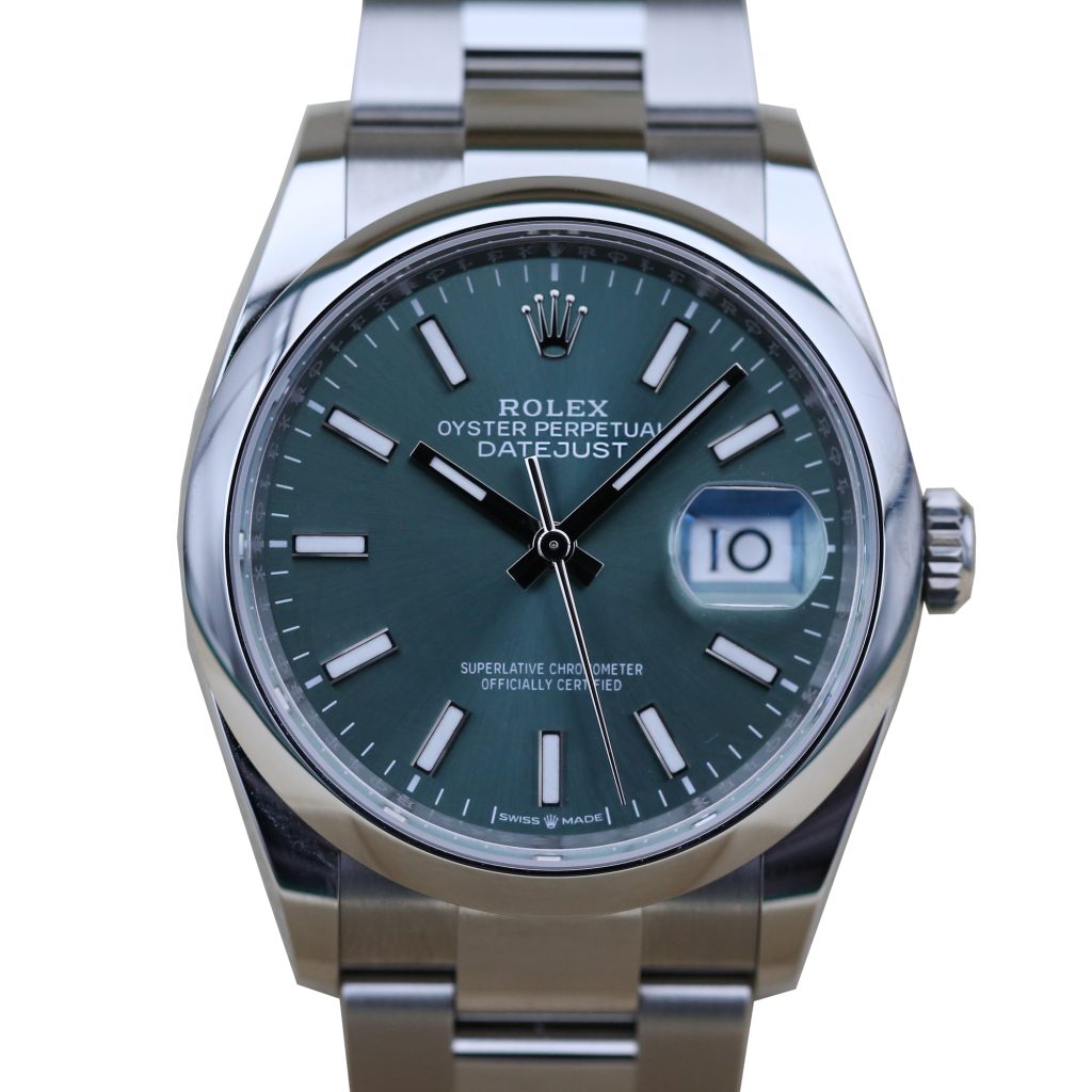 Rolex 126200 Green DATEJUST 36mm 2024