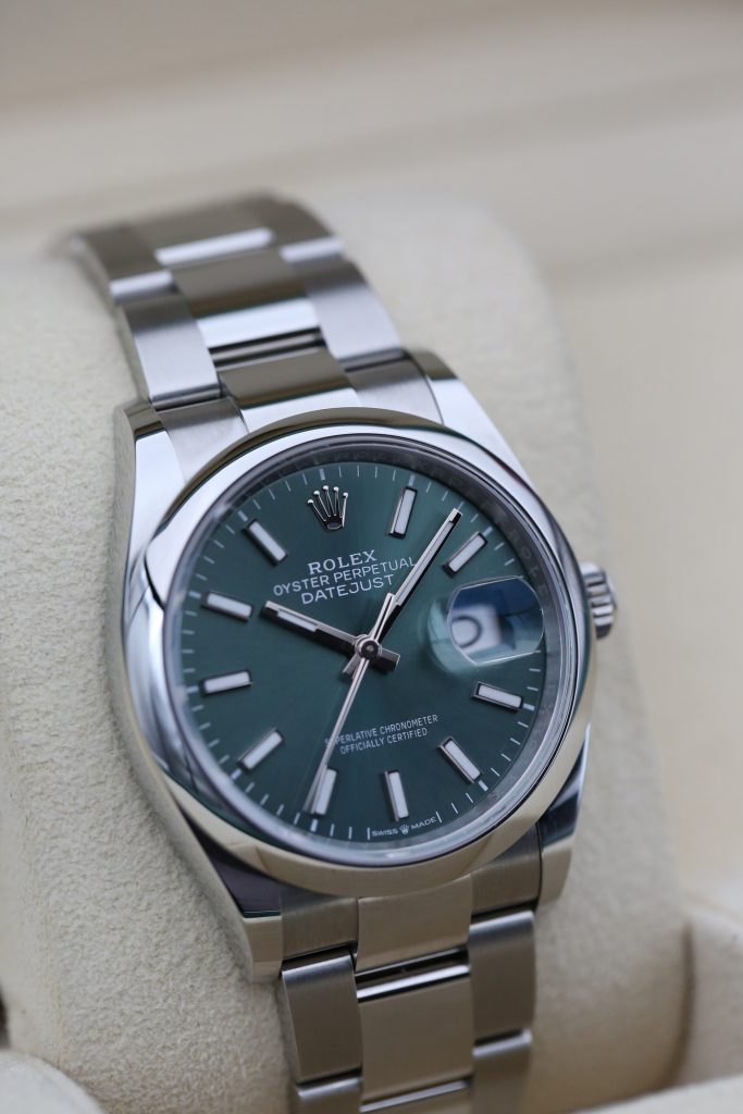 Rolex 126200 Green DATEJUST 36mm 2024