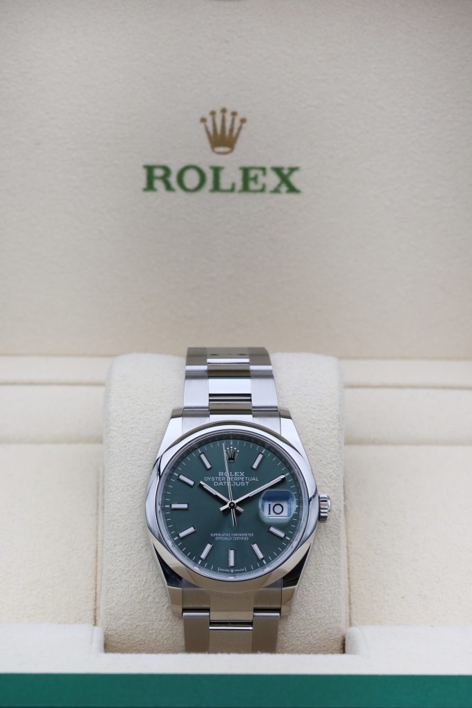 Rolex 126200 Green DATEJUST 36mm 2024