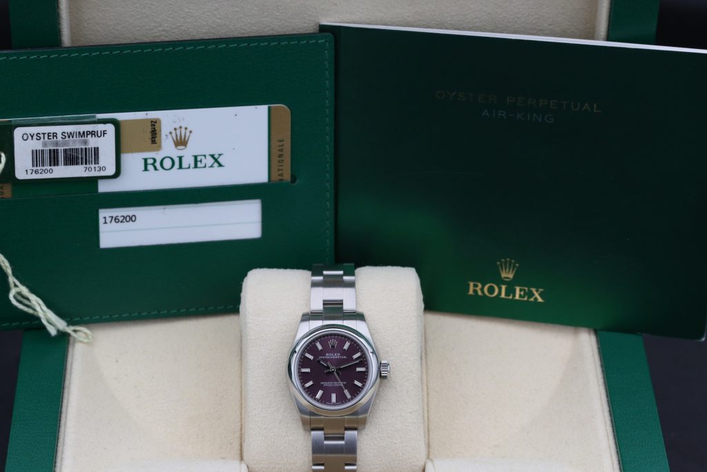Rolex 176200 Grape OYSTER PERPETUAL 26mm 2016