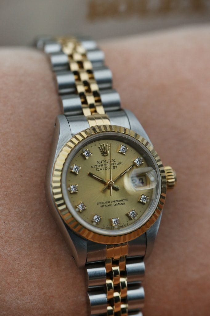 Rolex 69173 Champagne DATEJUST 26mm 1992