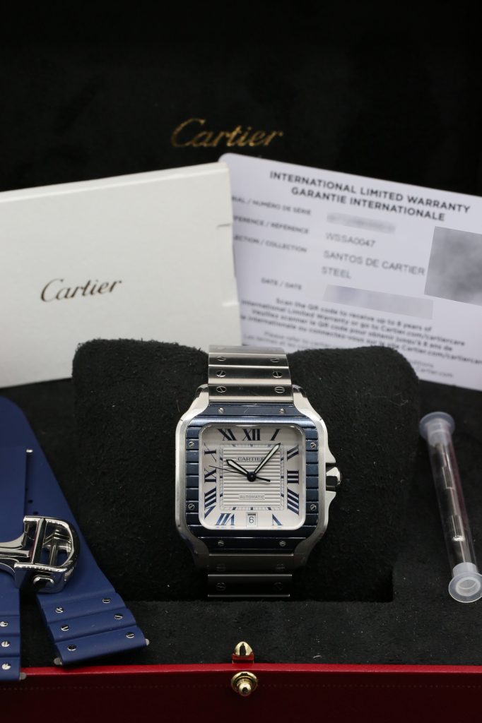 Cartier WSSA0047 White SANTOS 40mm 2023