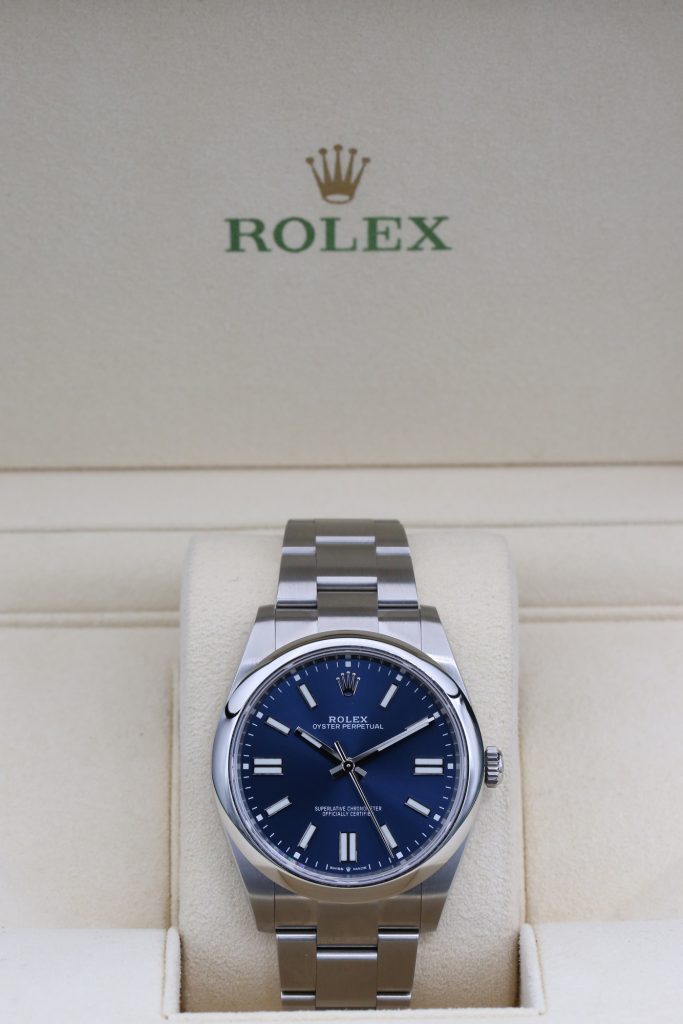 Rolex 124300 Blue OYSTER PERPETUAL 41mm 2023