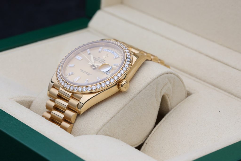Rolex 228348RBR Champange Baguette DAY-DATE 40mm 2021