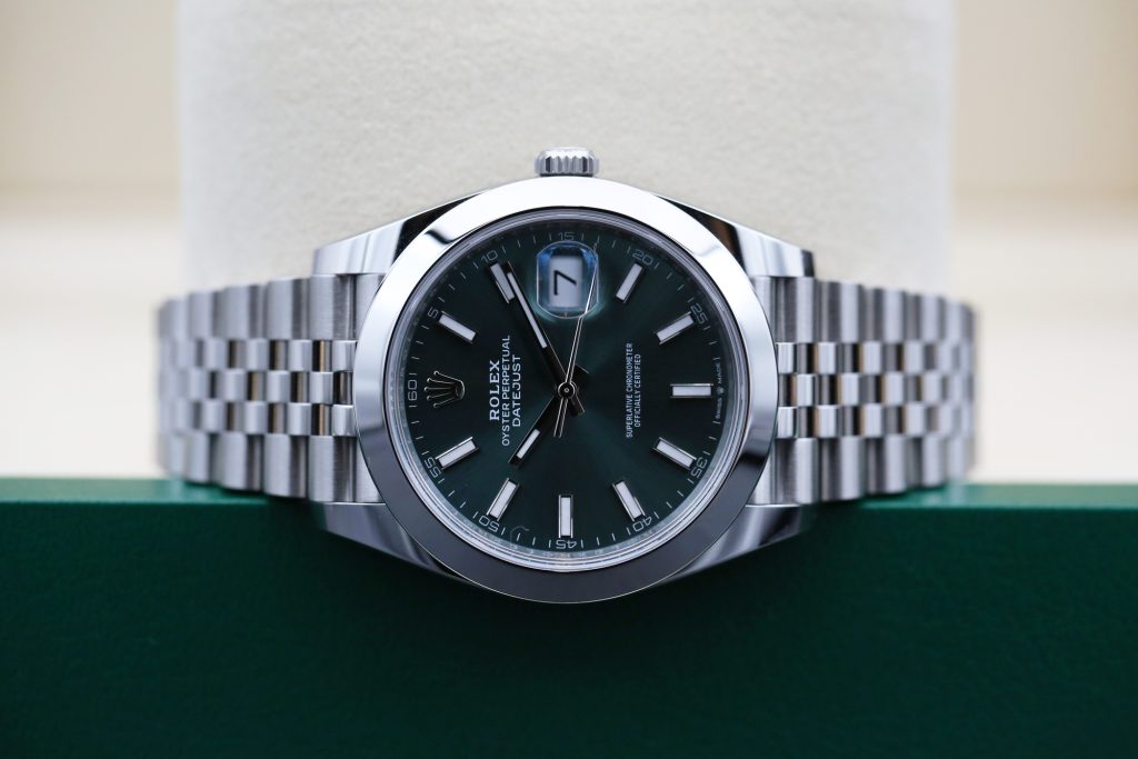 Rolex 126300 Green DATEJUST 41mm 2024