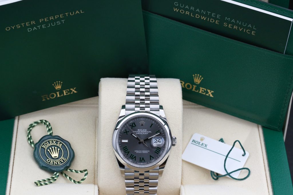 Rolex 126200 Green DATEJUST 36mm 2024