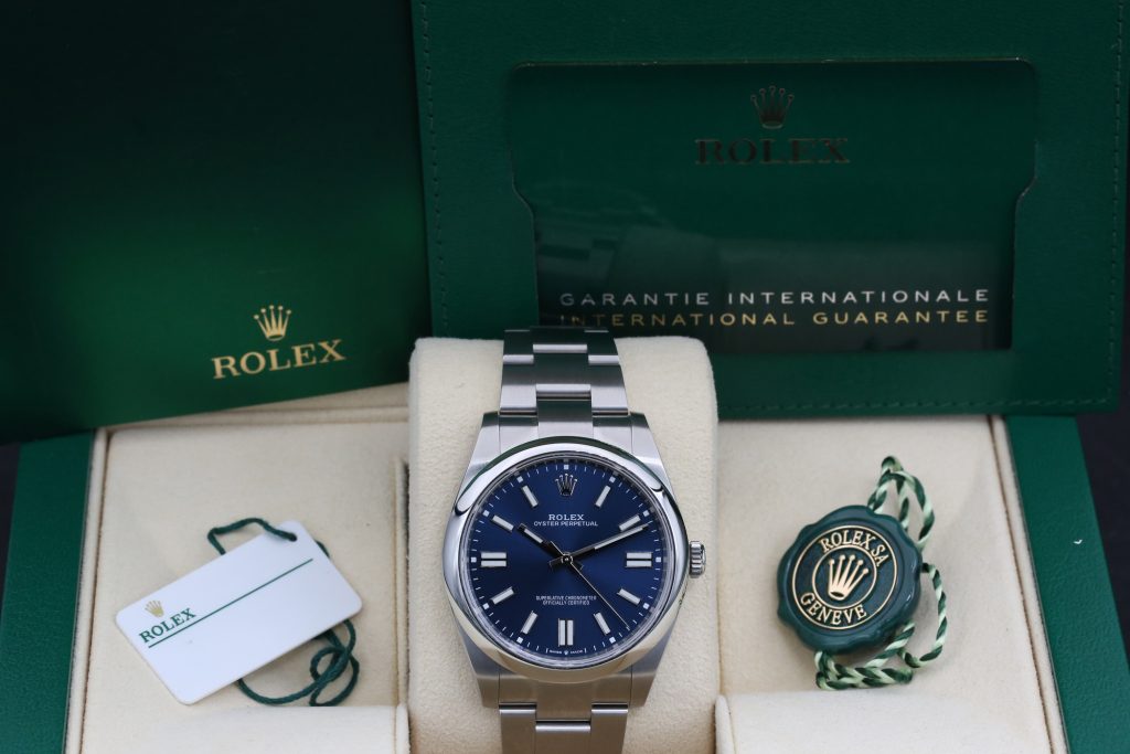 Rolex 124300 Blue OYSTER PERPETUAL 41mm 2023