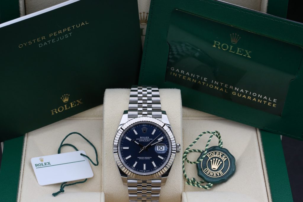 Rolex 126334 Blue Index DATEJUST 41mm 2025