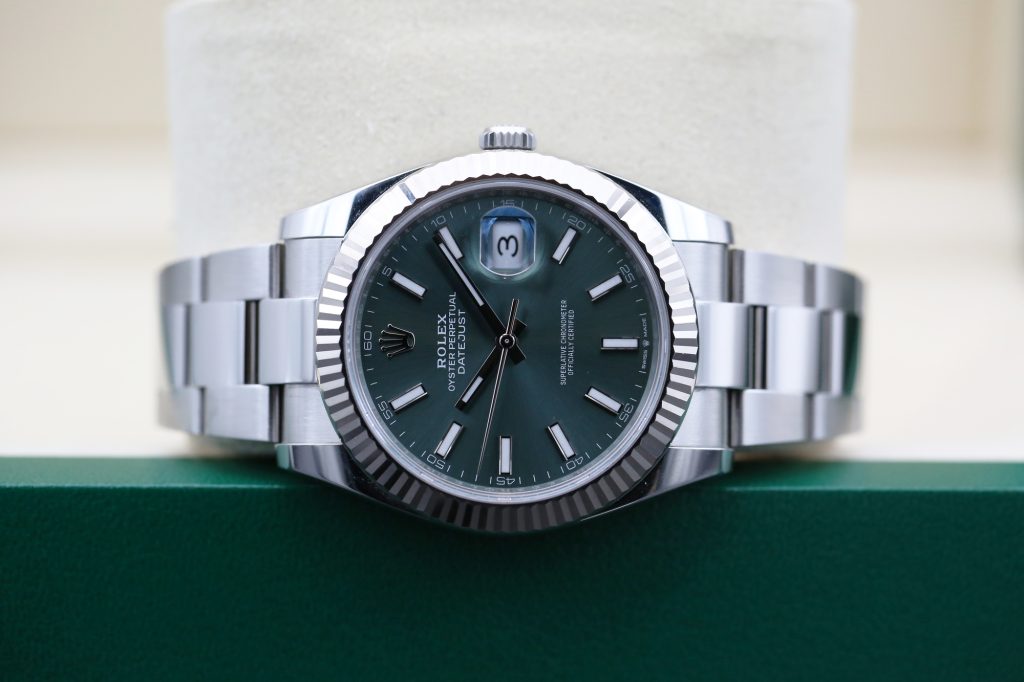 Rolex 126334 Mint Green DATEJUST 41mm 2024