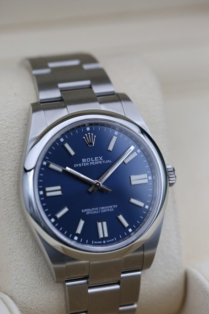 Rolex 124300 Blue OYSTER PERPETUAL 41mm 2023
