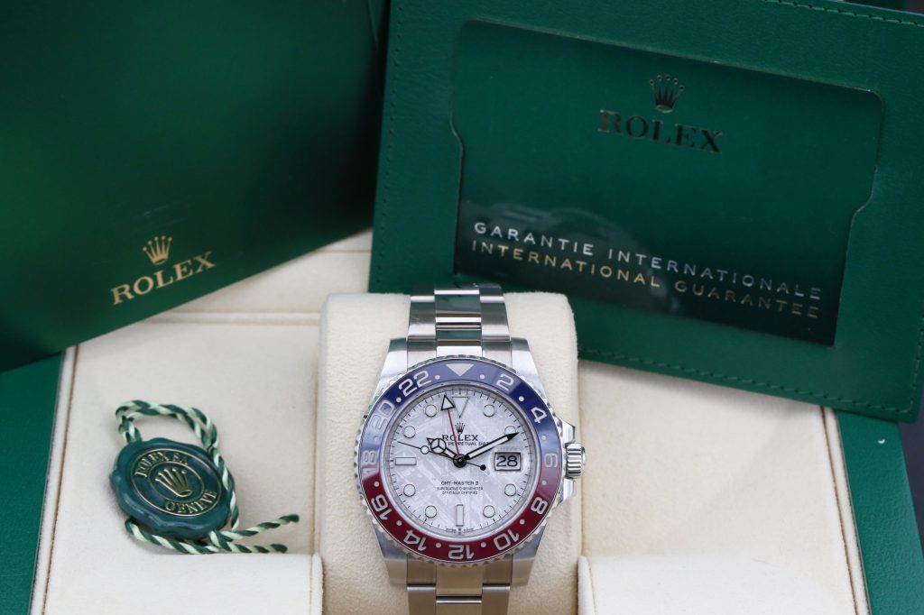 Rolex 126719BLRO Meteorite GMT-MASTER II 40mm 2023 Pepsi