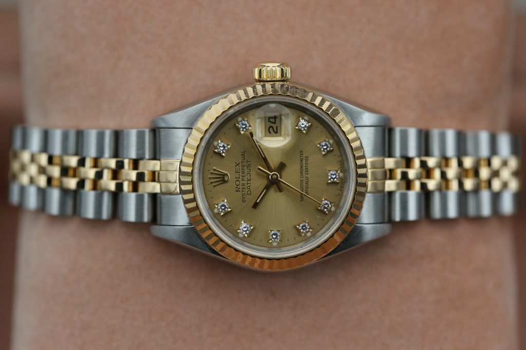 Rolex 69173 Champagne DATEJUST 26mm 1992