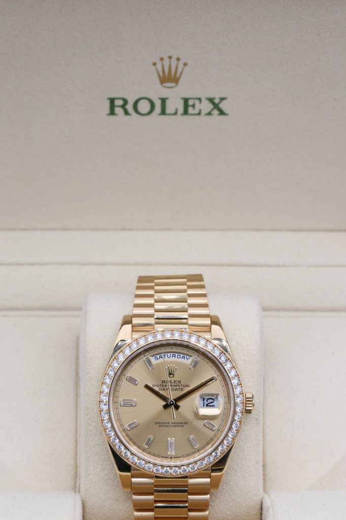 Rolex 228348RBR Champange Baguette DAY-DATE 40mm 2021