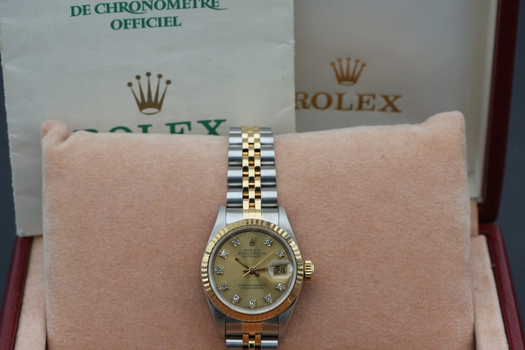 Rolex 69173 Champagne DATEJUST 26mm 1992
