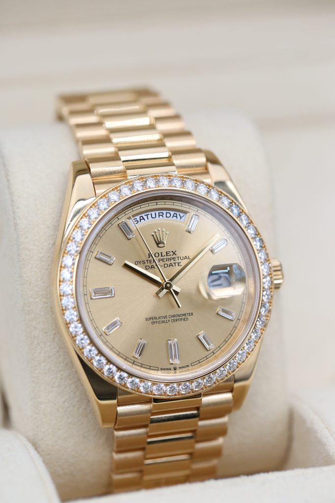 Rolex 228348RBR Champange Baguette DAY-DATE 40mm 2021
