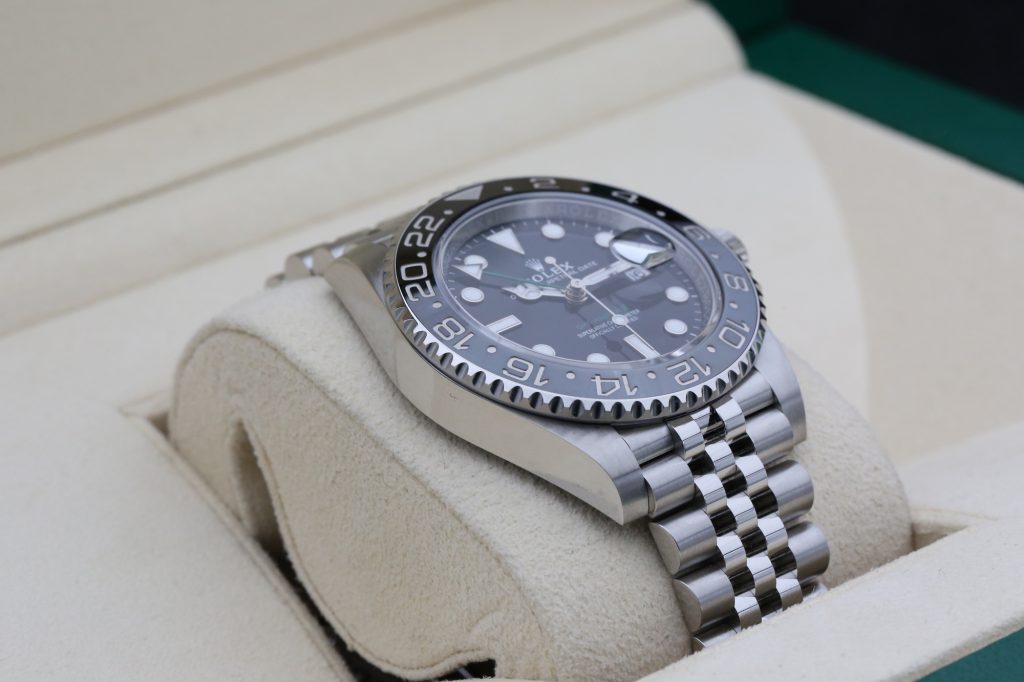 Rolex 126710GRNR Black GMT MASTER II 40mm 2024 Bruce Wayne