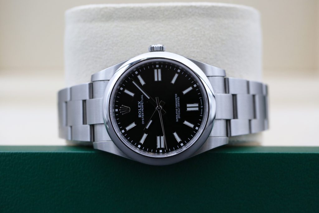 Rolex 124300 Black OYSTER PERPETUAL 41mm 2021