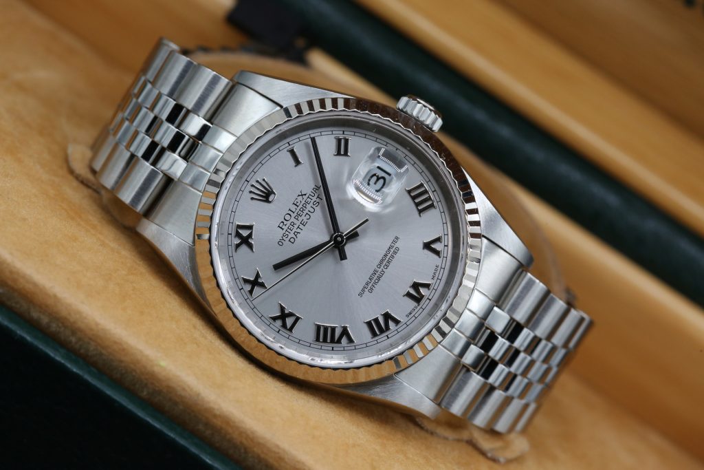 Rolex 16234 Silver DATEJUST 36mm 2002