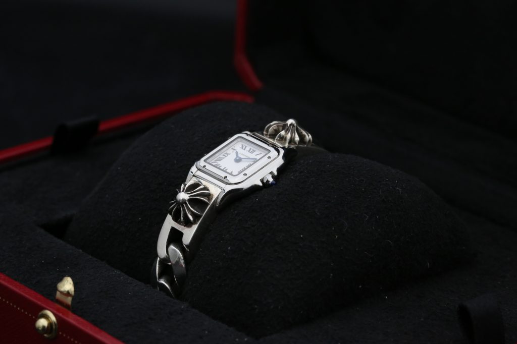Cartier WSPN0019 White PANTHERE CHROME HEARTS