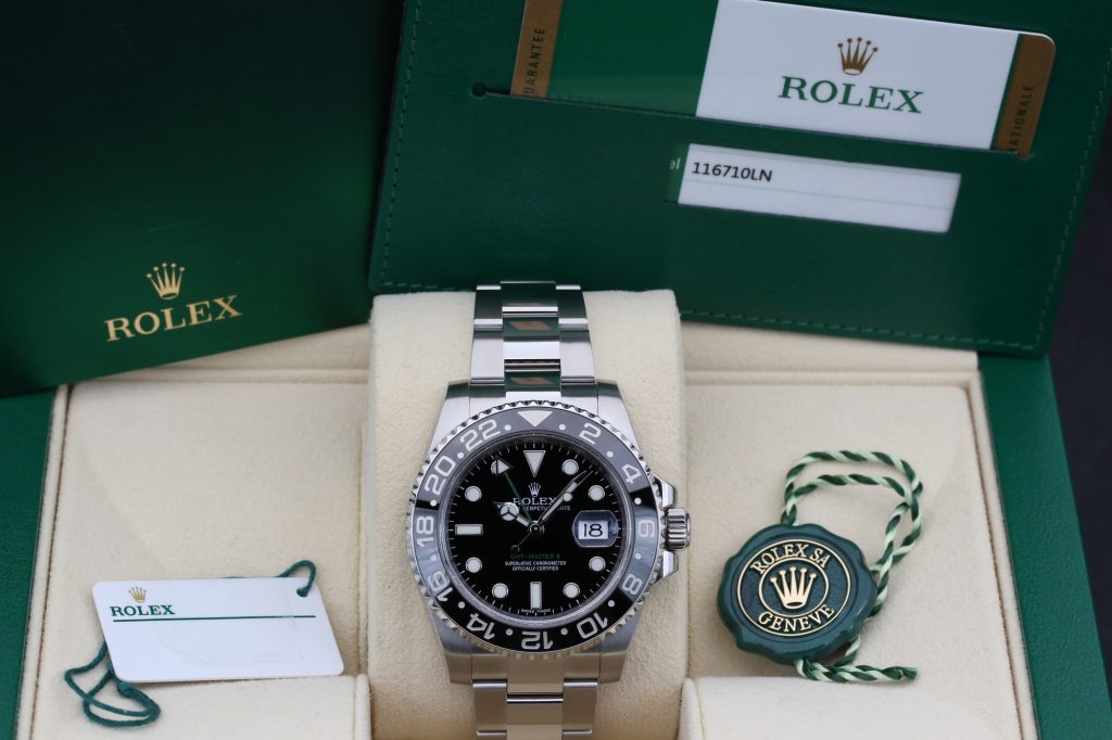 Rolex 116710LN Black GMT-MASTER II 40mm 2017
