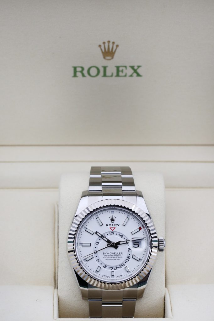 Rolex 326934 White SKY-DWELLER 42mm 2021