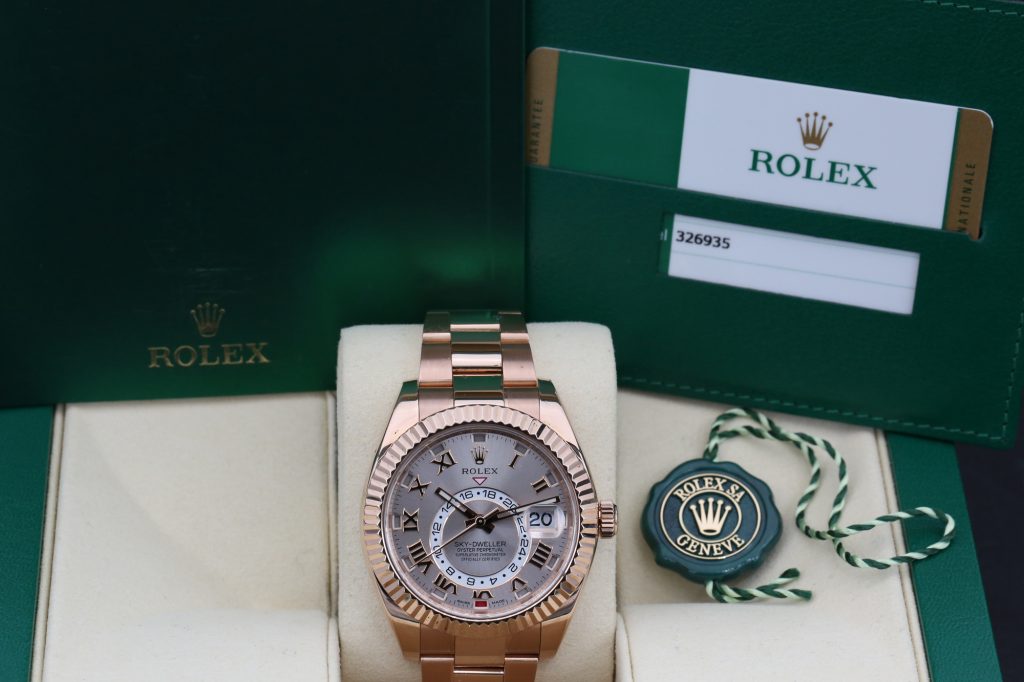 Rolex 326935 Sundust SKY-DWELLER 42mm 2017
