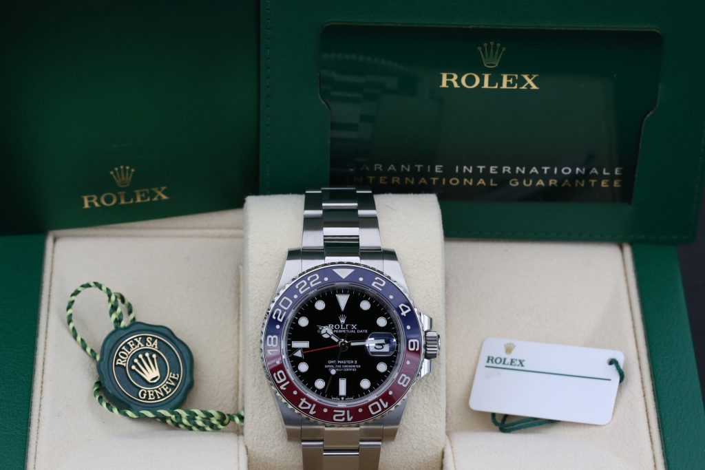 Rolex 126710BLRO Black GMT-MASTER II 40mm 2022 Pepsi