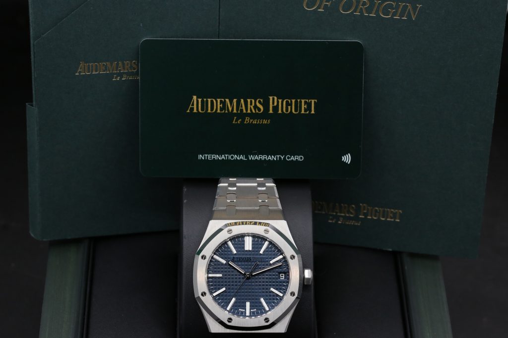 Audemars Piguet 15510ST.OO.1320ST.01 Blue ROYAL OAK  41mm 2022 50TH Anniversary