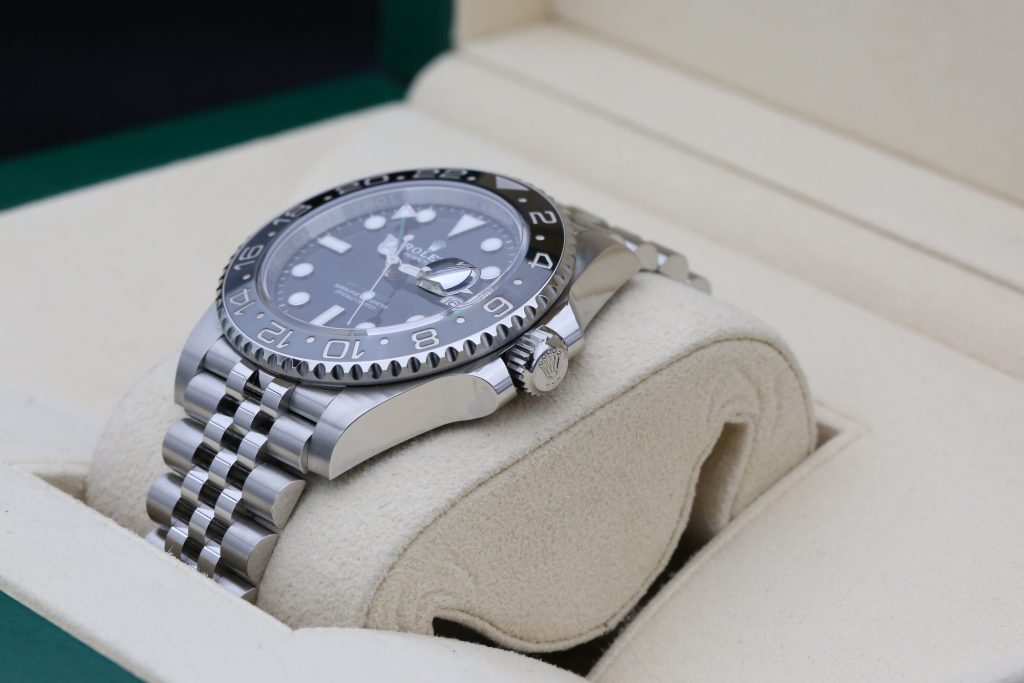 Rolex 126710GRNR Black GMT MASTER II 40mm 2024 Bruce Wayne